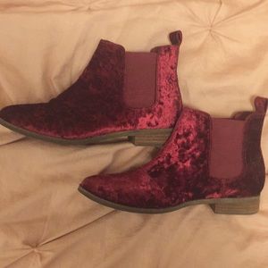 Toms Velvet Boots